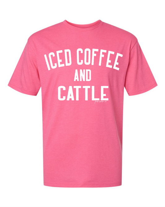 ICED COFFEE AND CATTLE T-Shirt