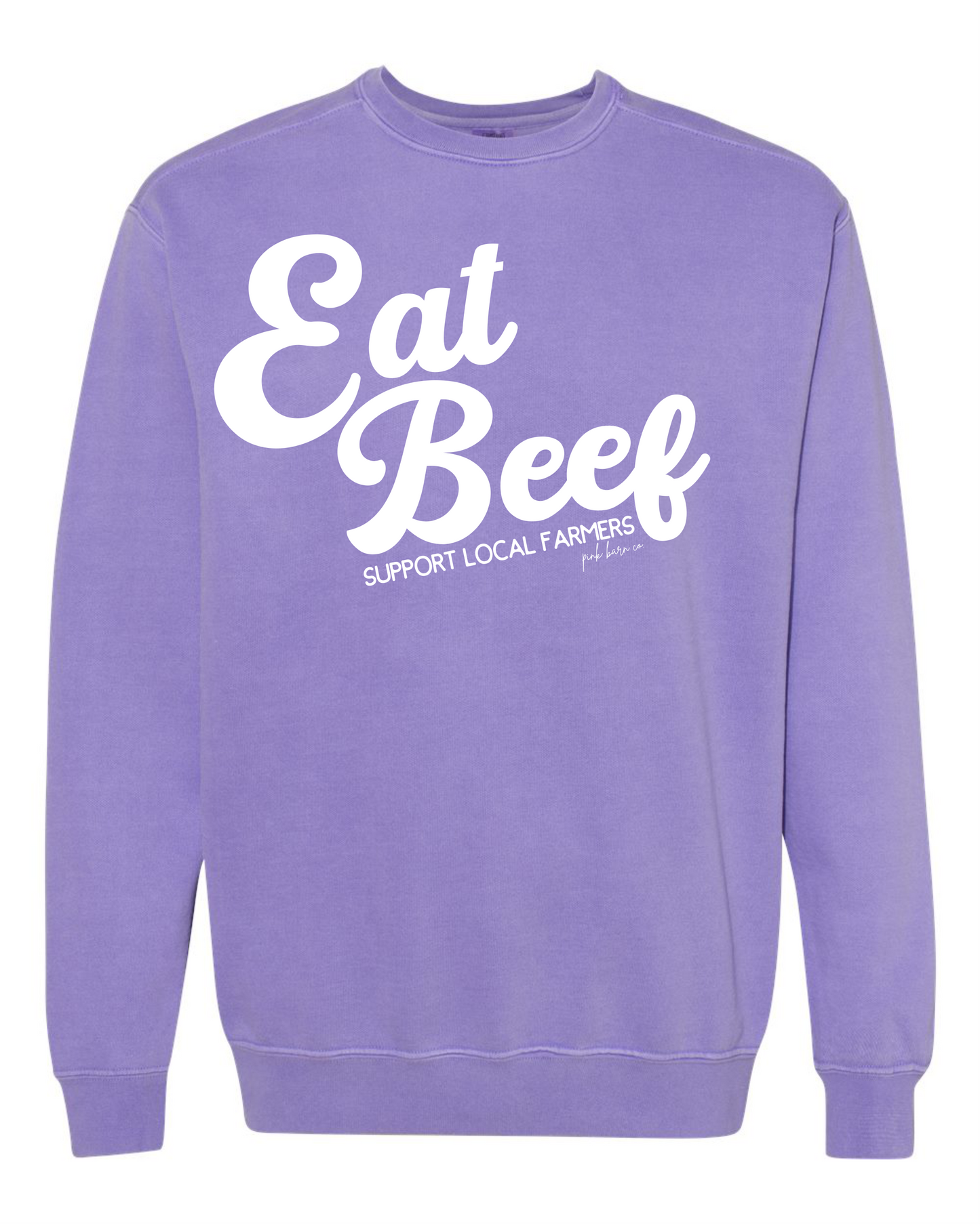 EAT BEEF Crew Sweatshirt