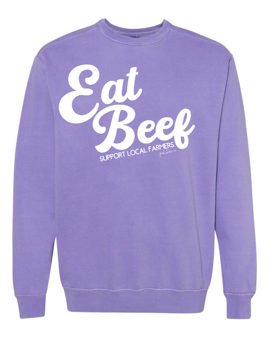 EAT BEEF Crew Sweatshirt